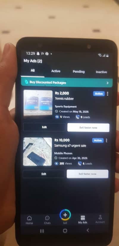 Samsung a7 urgent sale