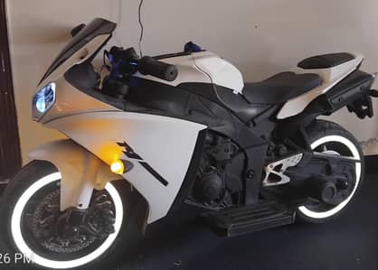 charging bike for sale it is used but like new2  kids can sit in one's