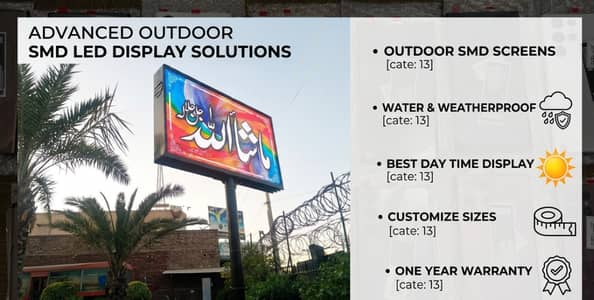 SMD Screen | Waterproof LED Display for Advertising Outdoor