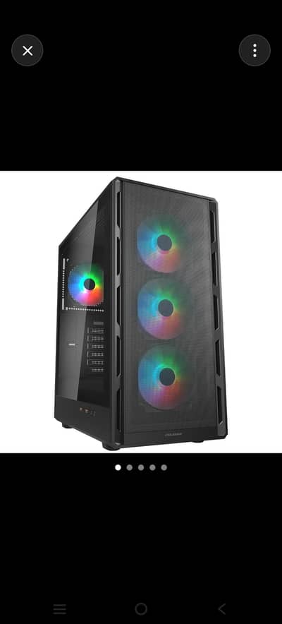 cougar pure RGB case full Atx case