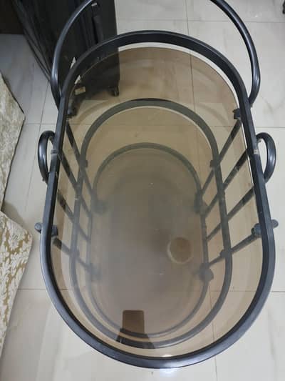 Glass trolley