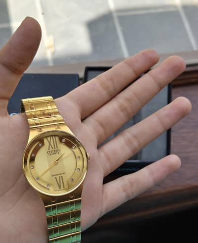 Citizen Watch CO. Vintage Gold Tone