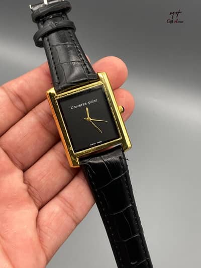 Luxury Tank Style Rectangular Watch