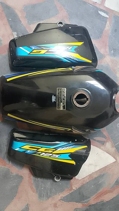 Honda CG 125 Tanki tapy set