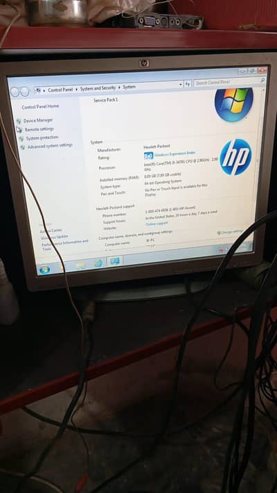 Hp Pro Cpu Core i5 (3rd Generation) Full PC Setup