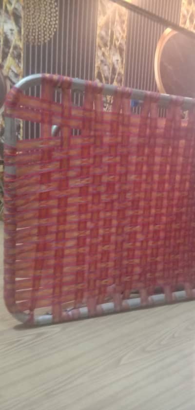 Folding single new charpai