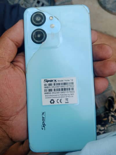 Sparx Note 12 in Warranty
