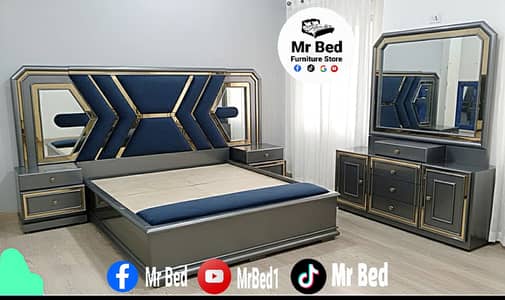 brand new double bed/bed set/single bed/Turkish bed set/wooden bed
