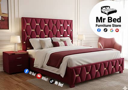 brand new double bed/bed set/single bed/Turkish bed set/wooden bed