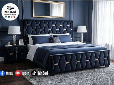 brand new double bed/bed set/single bed/Turkish bed set/wooden bed