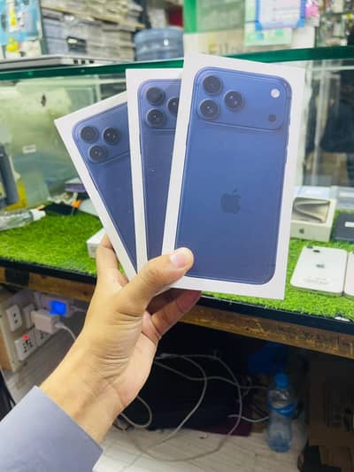 17 pro max 256gb blue jv box pack