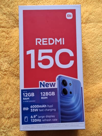 REDMI 15C Brand new (10 months warranty available)