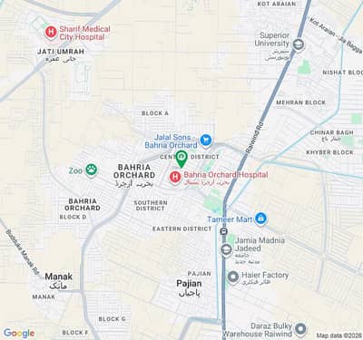 A Spacious 10 Marla Residential Plot In Bahria Orchard Phase 1 - Central