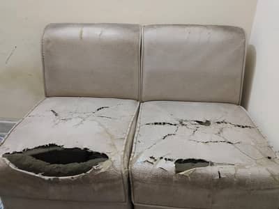 2 pieces 1 settr sofa