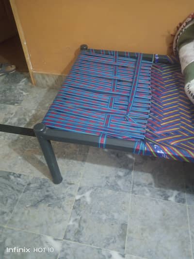 brand new charpaian 02 and plastic table set 4 chair's k sath