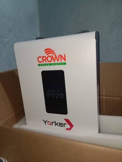 3.6kw crown yoker hybrid inverter 3 Year replacement warranty
