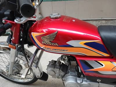 Honda CD70 model 2025 Islamabad number
