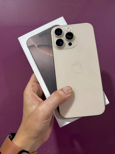 16 pro max with box 256gb lla factory unlock