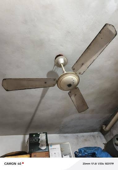 3 Ceiling fans in good running condition