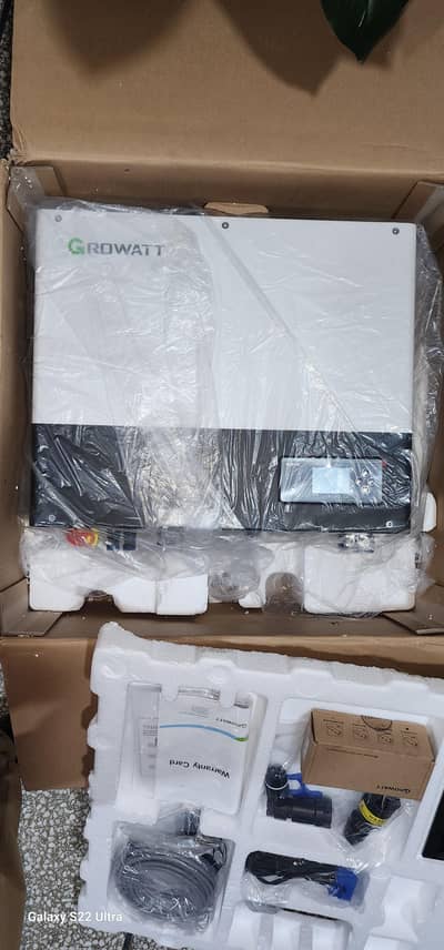 Growatt 6 KW solar inverter  unused brand new under warranty
