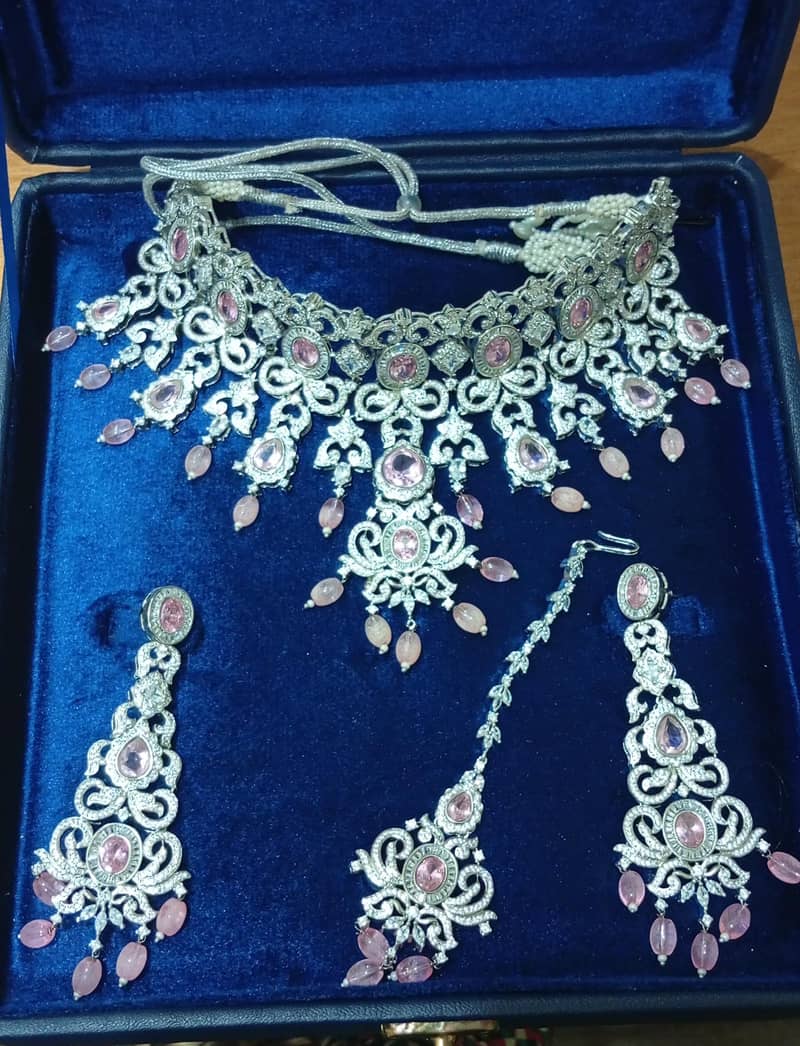 silver set for bride 1