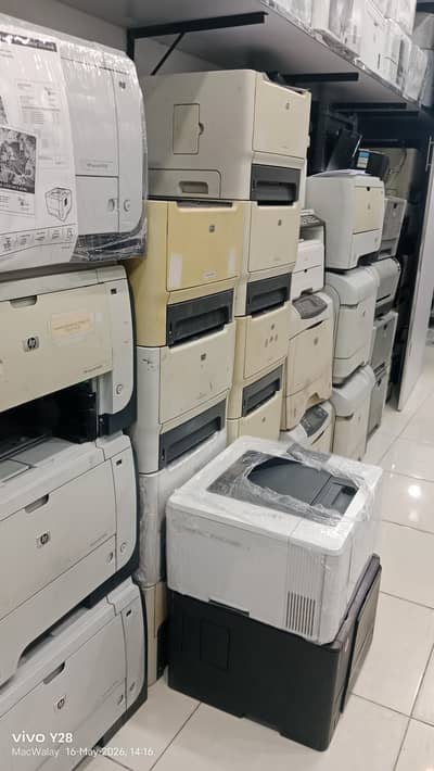 lahore main printer/sasta/secondhand/istemal shuda/dukan/hafiz center
