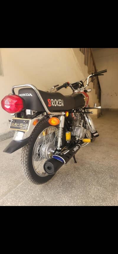honda cg125 2026 smartcard bana hua hia