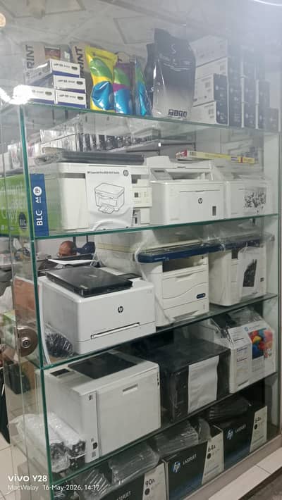 printers A4/A3/usb/ethernet/ADF/Toner/Refilling/lahore/hafeezcenter