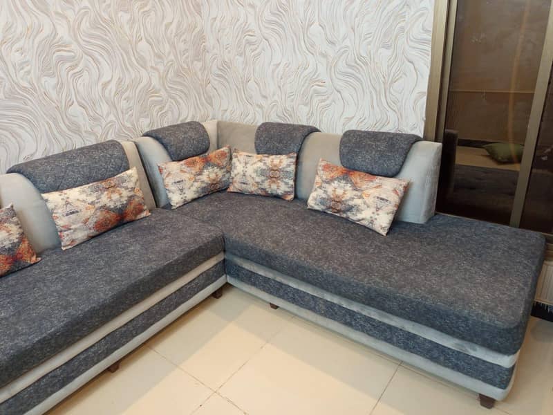 L-shaped sofa set 1