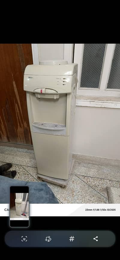 water dispenser working properly