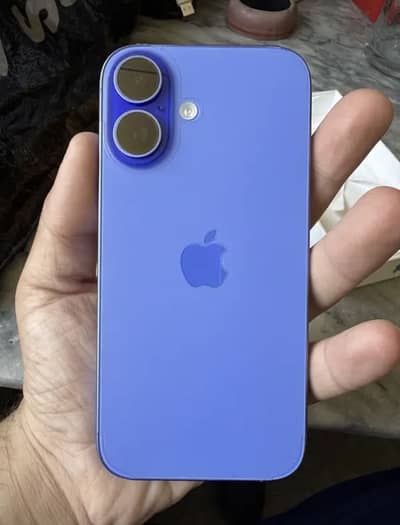 iPhone 16 UltraMarine with box