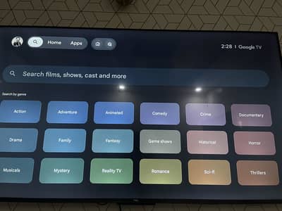 Tcl 55 inch  Led.