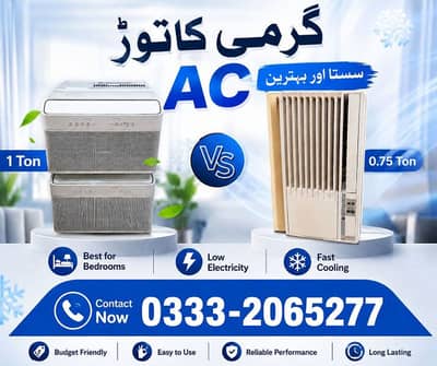 Portable Window Ship Ac Midea inverter 220 110 volt