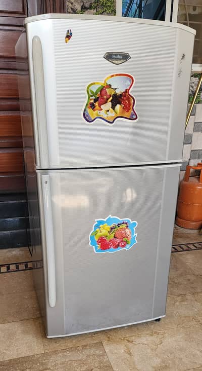 Haier refrigerator Model HRF300M 14 Cub feet in grey colour