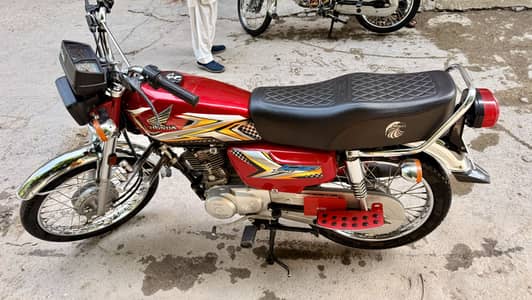 ## Honda CG 125 2025 – Red – Urgently for Sale