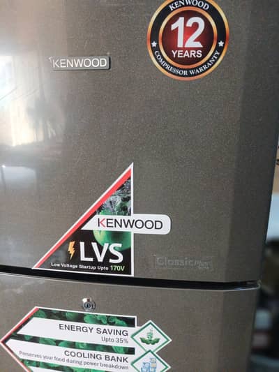 Kenwood 2 doors lush new refrigerator