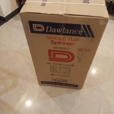 Dawlance single tub spinner Ds6000c