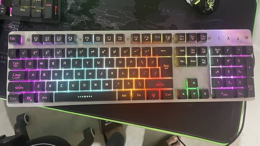 Semi mechanical keyboard