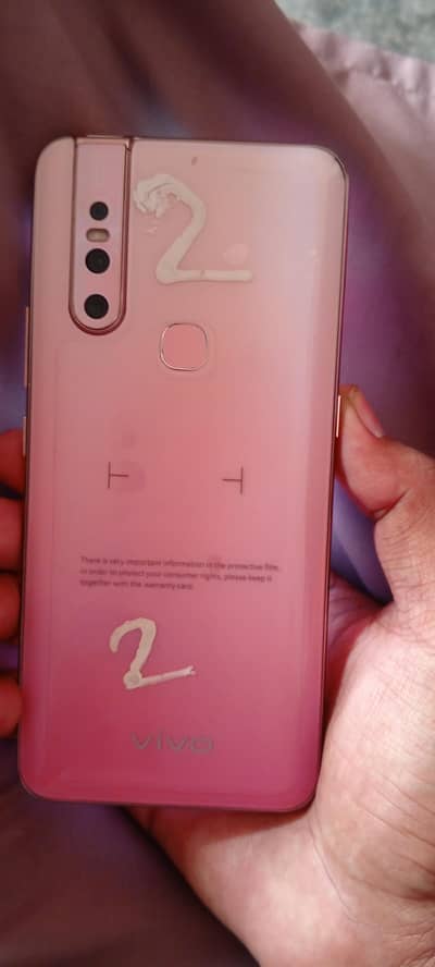 Vivo V15 for sale  Ram 8 or 256 gb