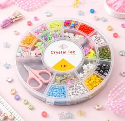 Crystal Tec Large Beads Set for Bracelet Locket