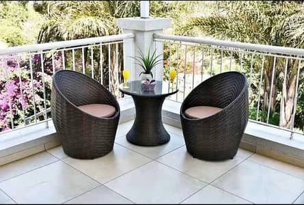 coffee chair/glass top center table/Garden sofa chair/dining table set
