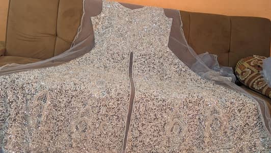 bridal hand work dress