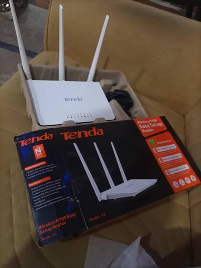 Tenda wifi Router F3 N300