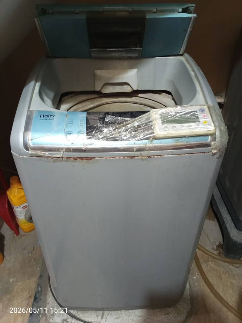 Haier full automatic machine 8