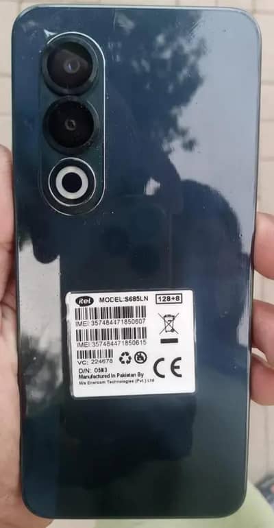 itel s25  6+6 128 storage