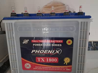 2 Batteries 12v 185 AH phoenix for sale good condition