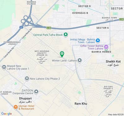 4.25 Marla Commercial Plot Open Form For Sale In Ghaznavi Block Sector F Bahria Town Lahore