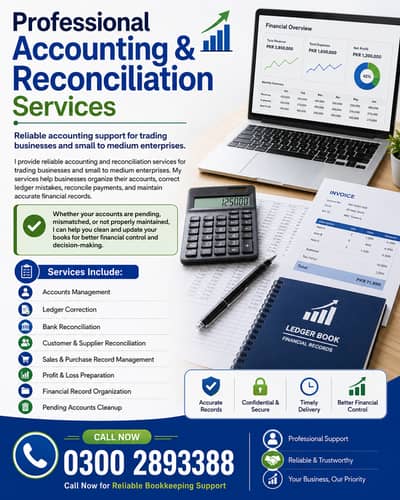 Accounting & Reconciliation Services / consultancy services