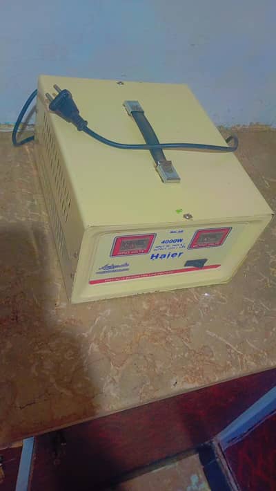 Haier 4000 W stabilizer for sale