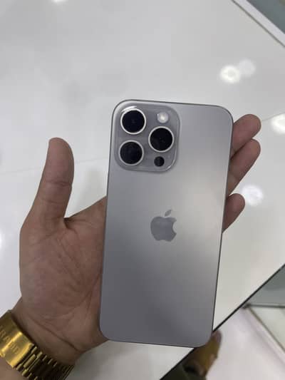15 Pro Max Official PTA Approved Physical +e 256 Gb